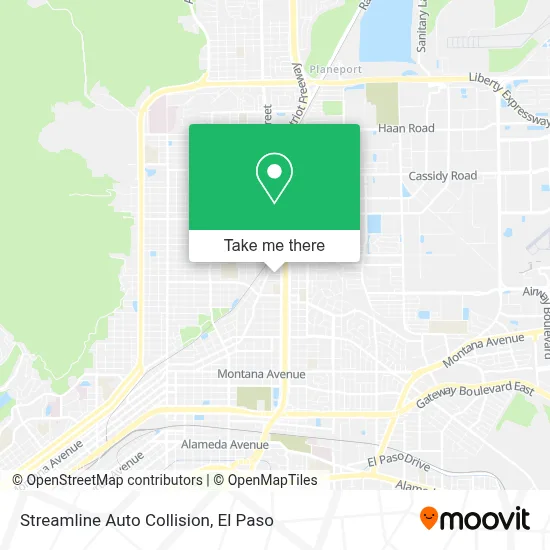 Streamline Auto Collision map