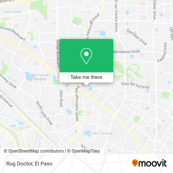 Rug Doctor map