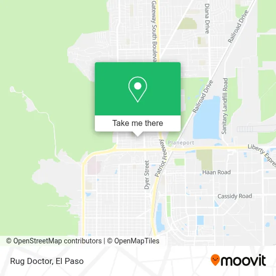 Rug Doctor map