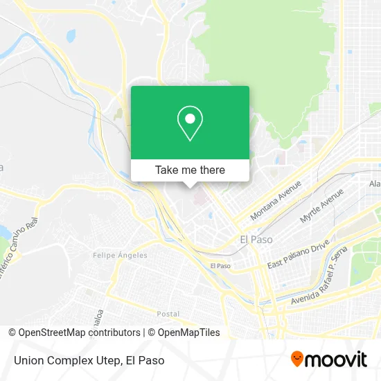 Union Complex Utep map