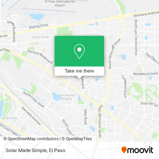 Solar Made Simple map