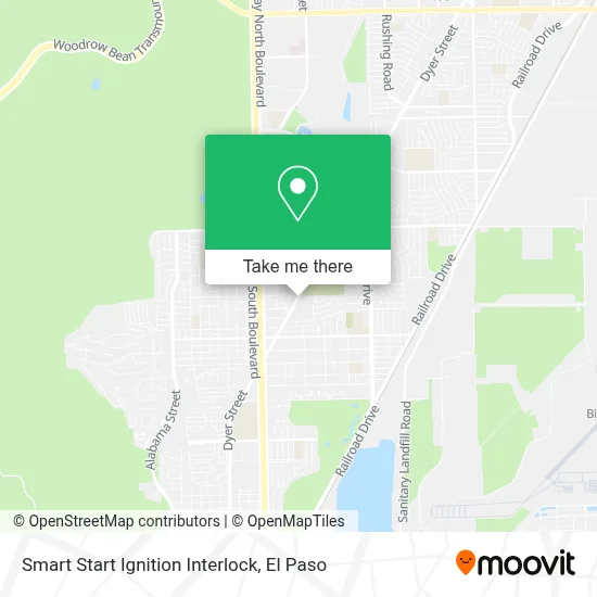 Smart Start Ignition Interlock map