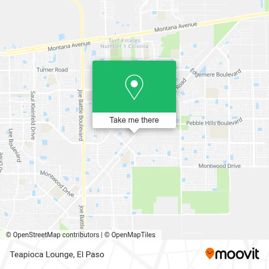 Teapioca Lounge map