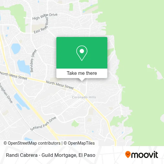 Randi Cabrera - Guild Mortgage map
