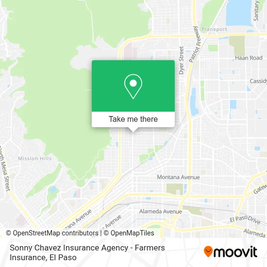 Sonny Chavez Insurance Agency - Farmers Insurance map