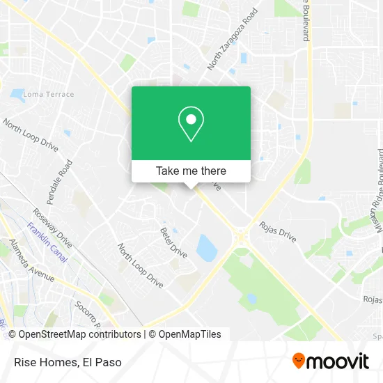 Rise Homes map