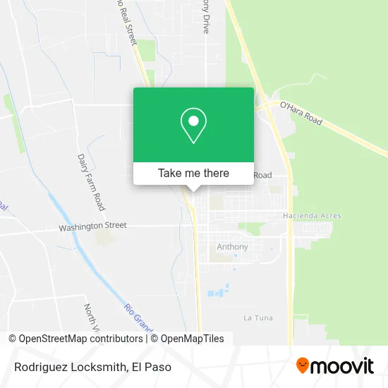 Rodriguez Locksmith map