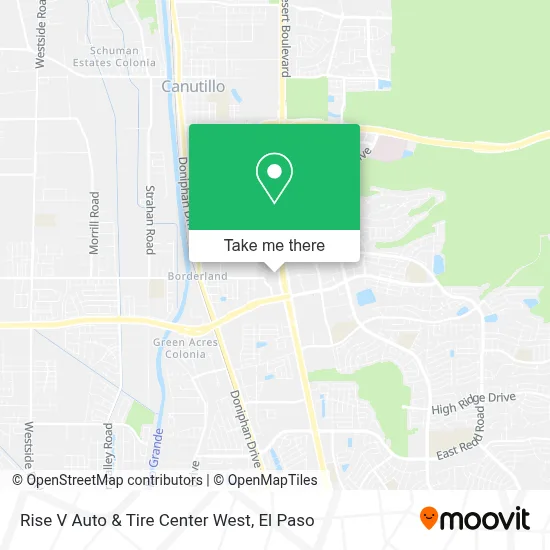 Rise V Auto & Tire Center West map