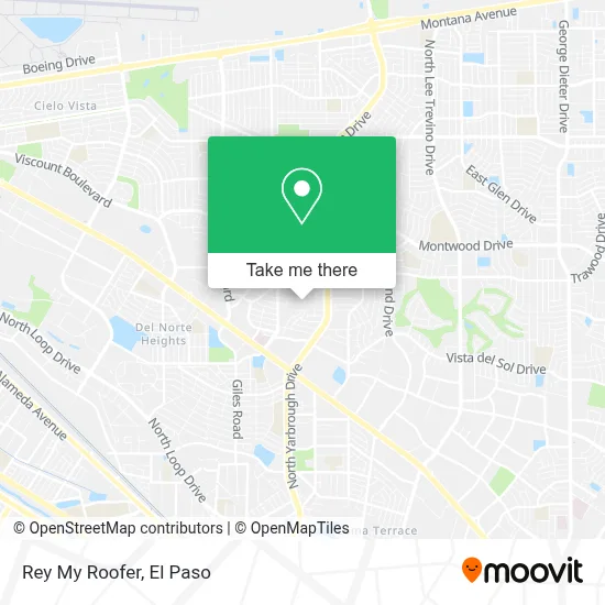 Rey My Roofer map
