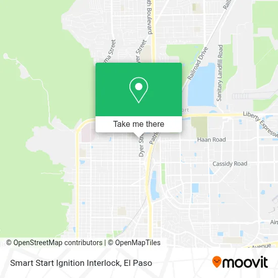 Smart Start Ignition Interlock map