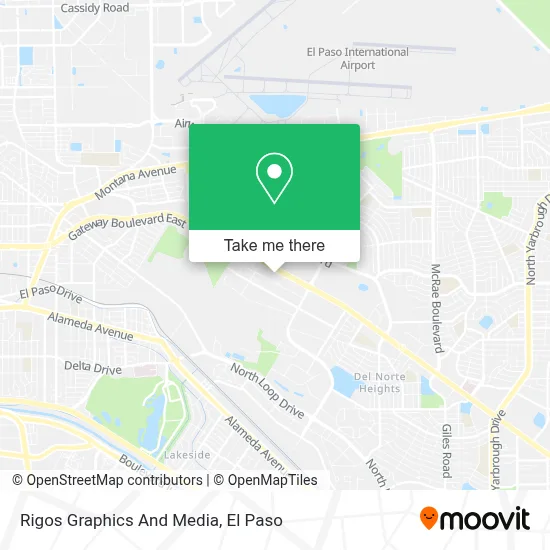 Rigos Graphics And Media map