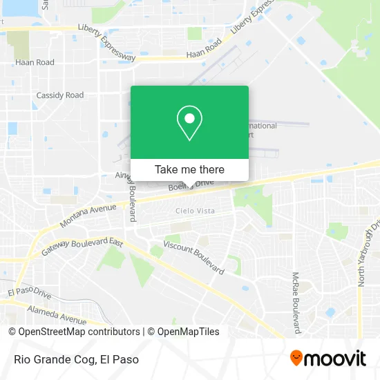 Rio Grande Cog map