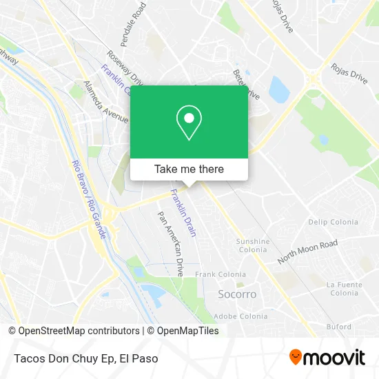 Tacos Don Chuy Ep map