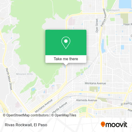 Rivas Rockwall map