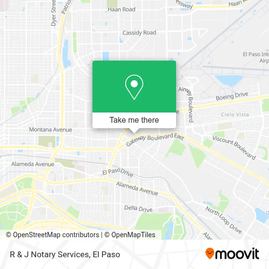 R & J Notary Services map