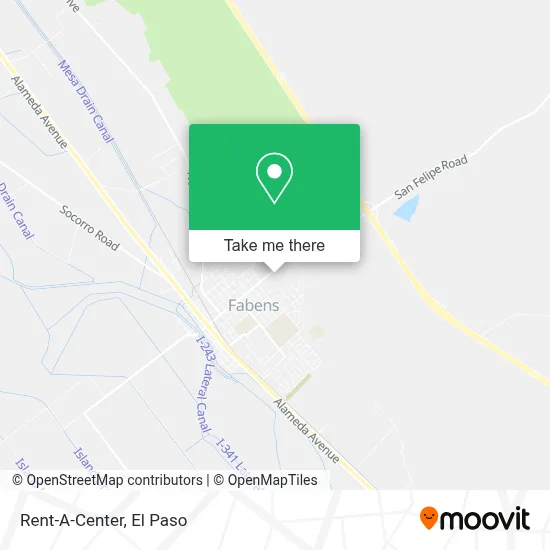 Rent-A-Center map