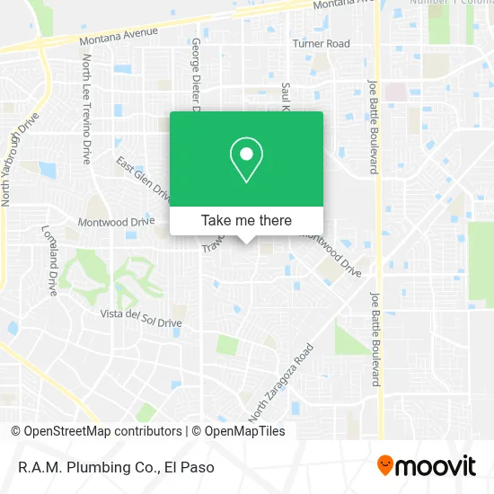 R.A.M. Plumbing Co. map