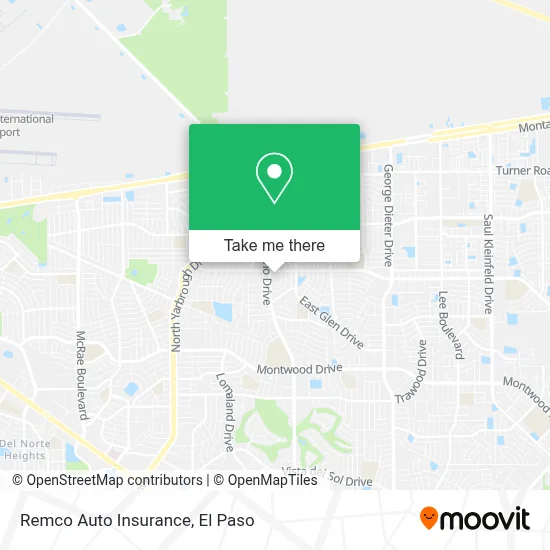 Remco Auto Insurance map