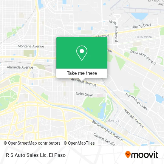 R S Auto Sales Llc map