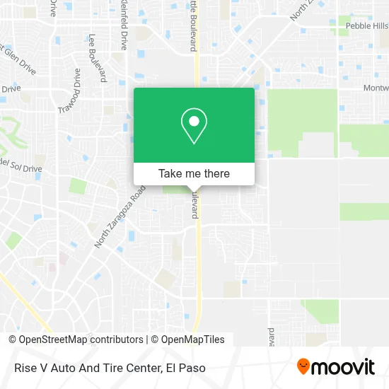 Rise V Auto And Tire Center map