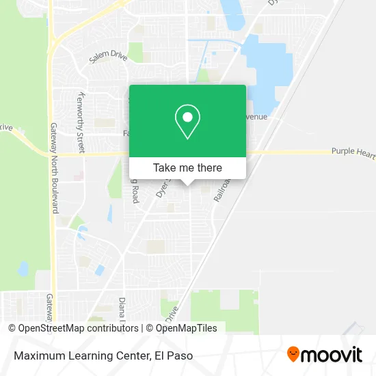 Maximum Learning Center map
