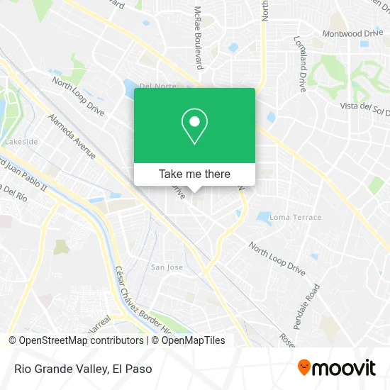 Rio Grande Valley map