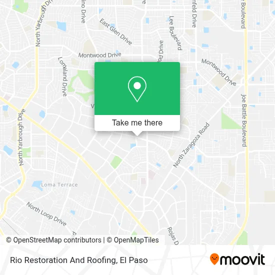 Rio Restoration And Roofing map