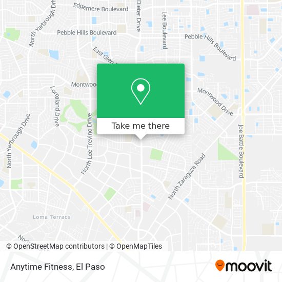 Anytime Fitness map