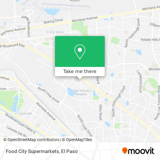 Food City Supermarkets map