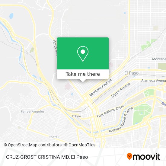 Mapa de CRUZ-GROST CRISTINA MD