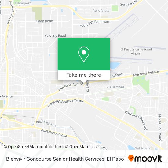 Bienvivir Concourse Senior Health Services map