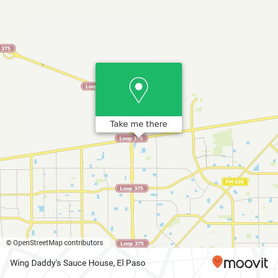 Mapa de Wing Daddy's Sauce House