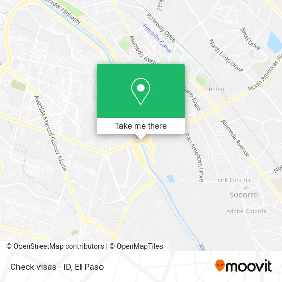 Check visas - ID map
