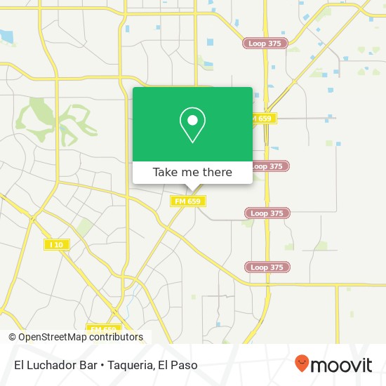 El Luchador Bar • Taqueria map