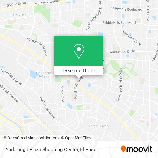 Yarbrough Plaza Shopping Center map