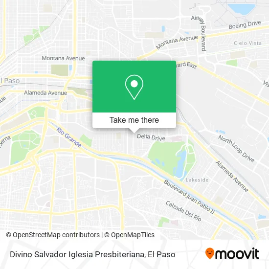 Mapa de Divino Salvador Iglesia Presbiteriana