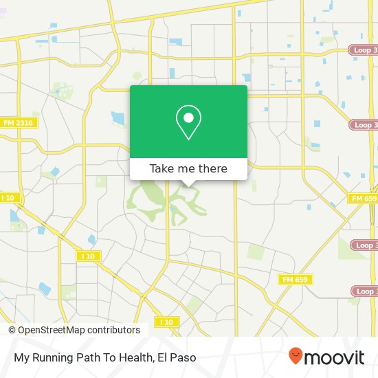 My Running Path To Health map