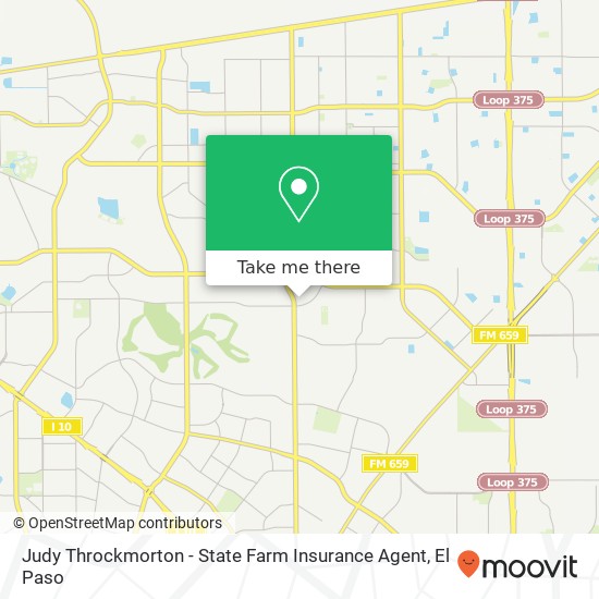 Judy Throckmorton - State Farm Insurance Agent map