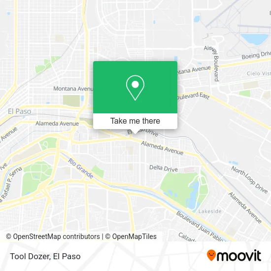 Tool Dozer map