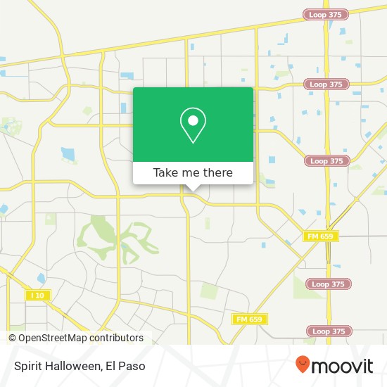 Spirit Halloween map