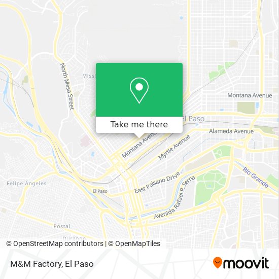 M&M Factory map
