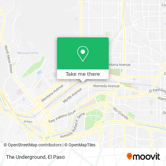 Mapa de The Underground