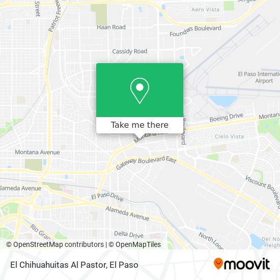 El Chihuahuitas Al Pastor map