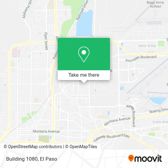 Building 1080 map