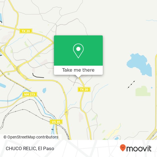 CHUCO RELIC map