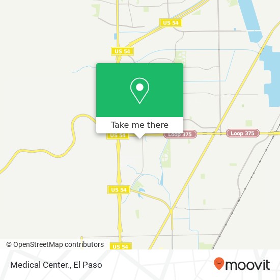 Medical Center. map