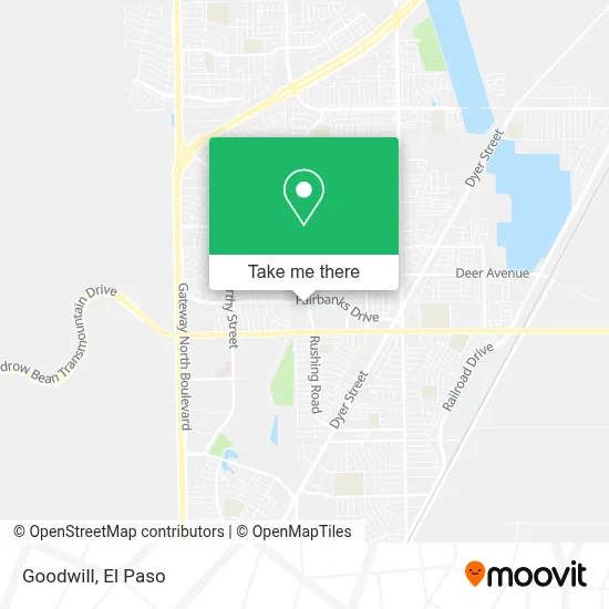 Goodwill map