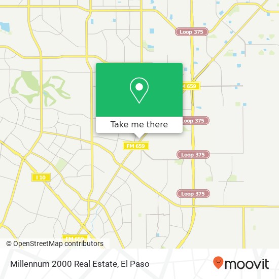 Millennum 2000 Real Estate map