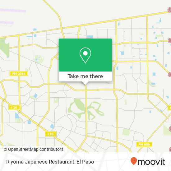 Riyoma Japanese Restaurant, 2000 N Lee Trevino Dr El Paso, TX 79936 map
