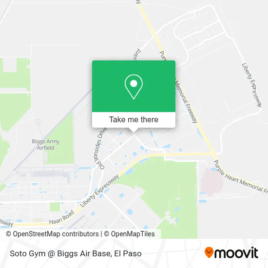 Soto Gym @ Biggs Air Base map